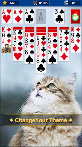 Solitaire screenshot