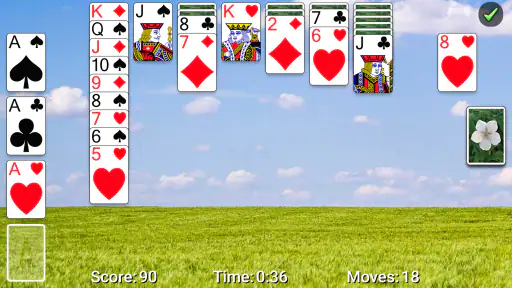 Solitario classico NETFLIX screenshot