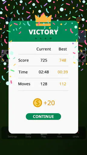 Solitario Spider: Carte screenshot