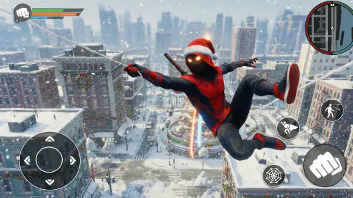 Spider Rope Hero Crime City screenshot