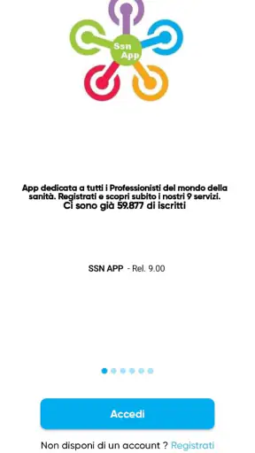 SSN APP screenshot