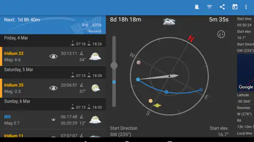 Stazione Spaziale ISS Detector screenshot