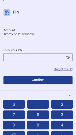 Stellantis Authenticator screenshot