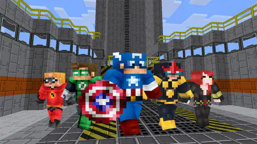 Supereroi Minecraft mod screenshot