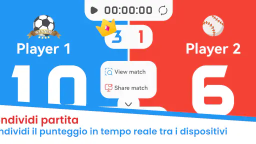 Tabellone segnapunti - Facile screenshot