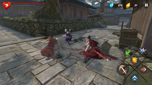 Takashi Ninja Samurai Game screenshot