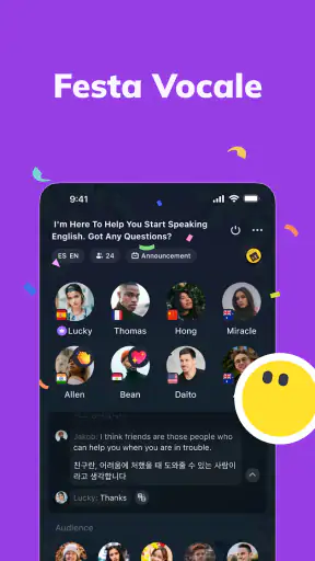 TalkIn - ImparareleLingue screenshot