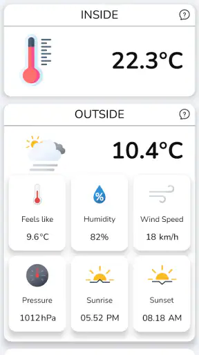Termometro Interno Accurato screenshot