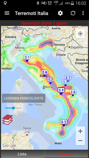 Terremoti Italia No Banner screenshot