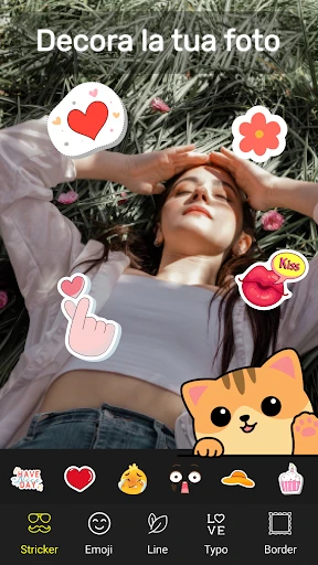 Testo su foto - Editor di foto screenshot