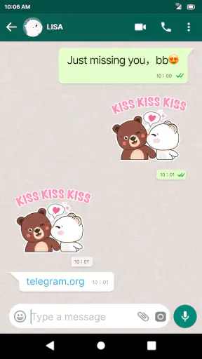 TextSticker 2024 WAStickerApps screenshot