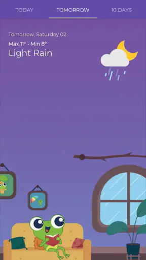 The Frog: Previsioni Meteo screenshot