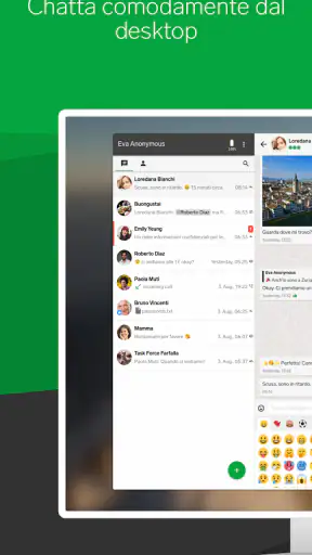 Threema. App messaggi sicura screenshot