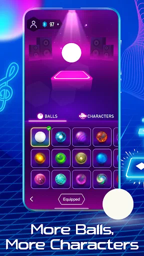 Tiles Hop EDM Rush Music Game screenshot