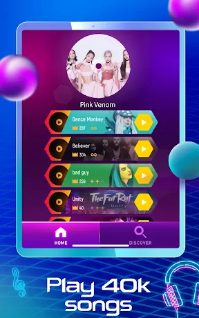 Tiles Hop EDM Rush Music Game screenshot