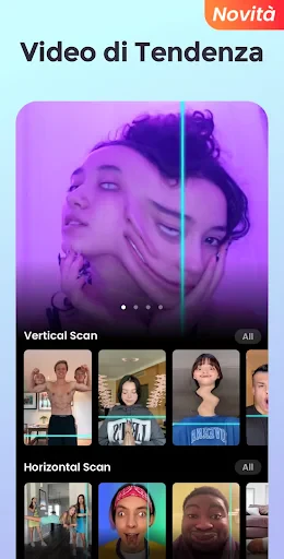 Time Warp - Filtro Linea Blu screenshot
