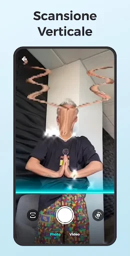 Time Warp - Filtro Linea Blu screenshot