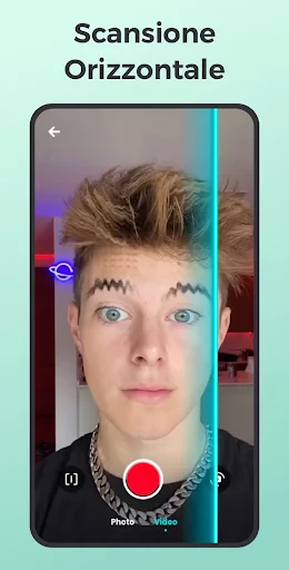Time Warp - Filtro Linea Blu screenshot
