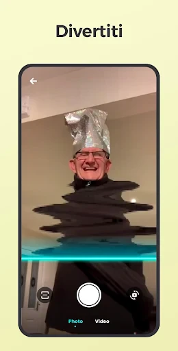 Time Warp - Filtro Linea Blu screenshot