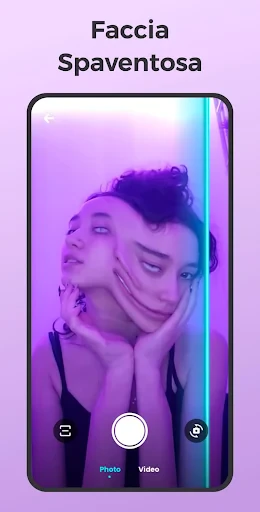 Time Warp - Filtro Linea Blu screenshot