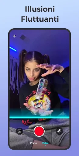 Time Warp - Filtro Linea Blu screenshot