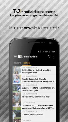 TJ - Notizie Bianconere screenshot