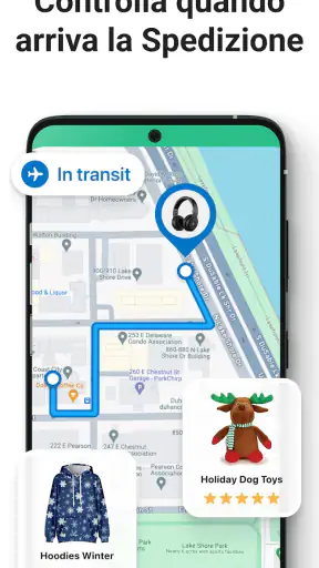 Traccia Pacco - pkge Mobile screenshot