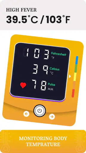 Tracker a temperatura corporea screenshot