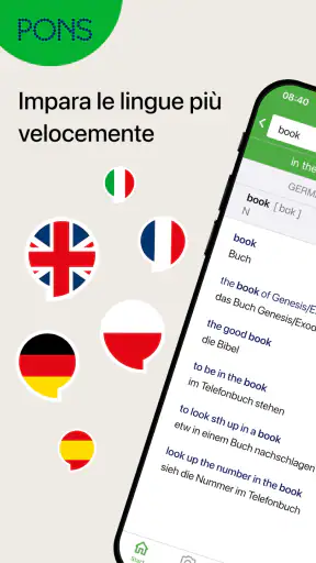 Traduttore e dizionario PONS screenshot