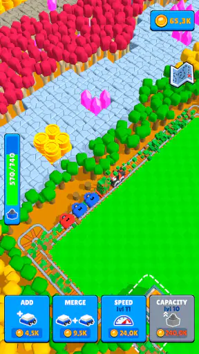 Train Miner: gioco ferroviario screenshot
