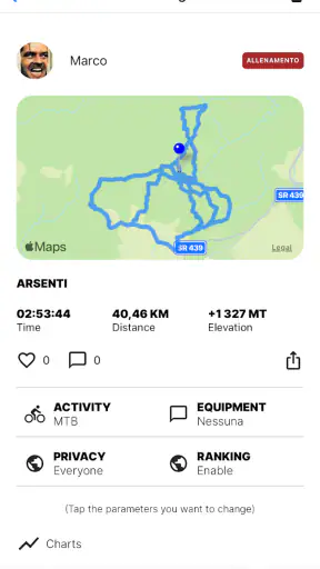 Training Camp: itinerari MTB screenshot