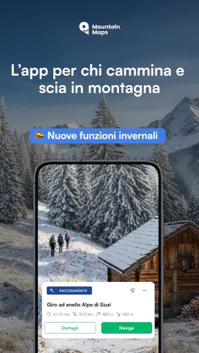 Mountain Maps: Escursioni screenshot