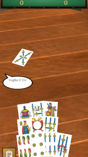 Tressette in 4 screenshot