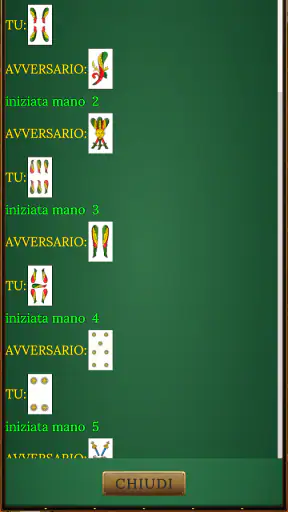 Tressette in 4 screenshot
