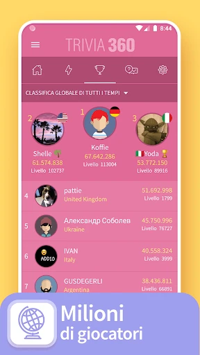 TRIVIA 360: Domande e risposte screenshot