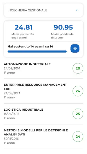 UniPR Mobile screenshot