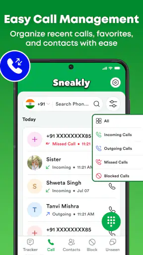 Unseen Chat & Track: Sneakly screenshot