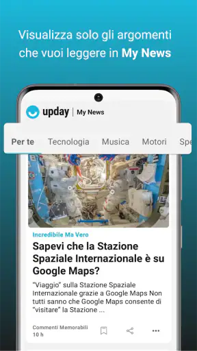 upday for Samsung screenshot