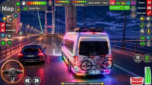 Van Driving Dubai Van Game screenshot