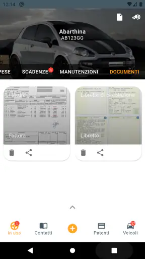Veicoli - Gestione auto e moto screenshot