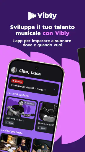 Vibly: Lezioni di Musica screenshot