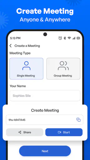 Video Conference - Meeting screenshot