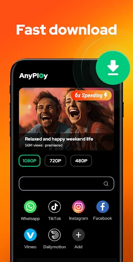 Lettore video - AnyPlay screenshot
