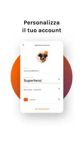 Virgilio Mail - Email App screenshot