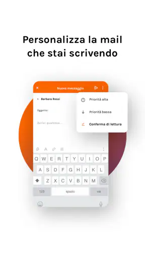 Virgilio Mail - Email App screenshot