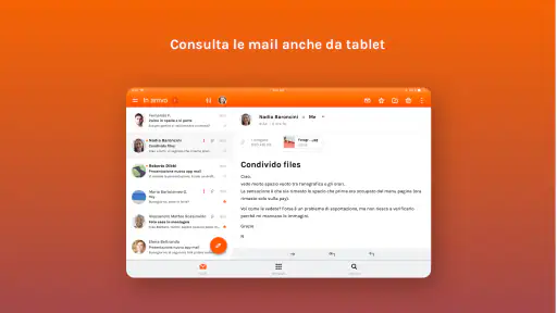 Virgilio Mail - Email App screenshot