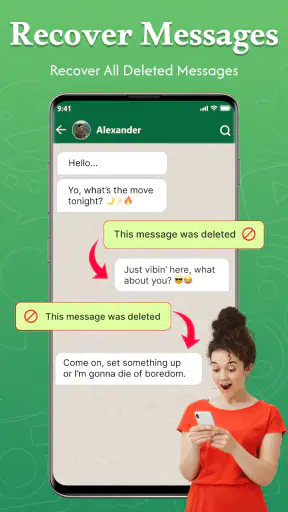 Visualizza messaggi eliminati screenshot