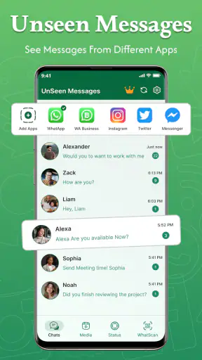 Visualizza messaggi eliminati screenshot
