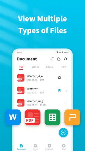 Visualizzatore PDF e scanner screenshot