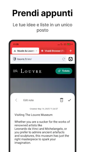 Vivaldi, browser veloce sicuro screenshot